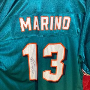 Vintage Dolphins Dan Marino Signed Jersey